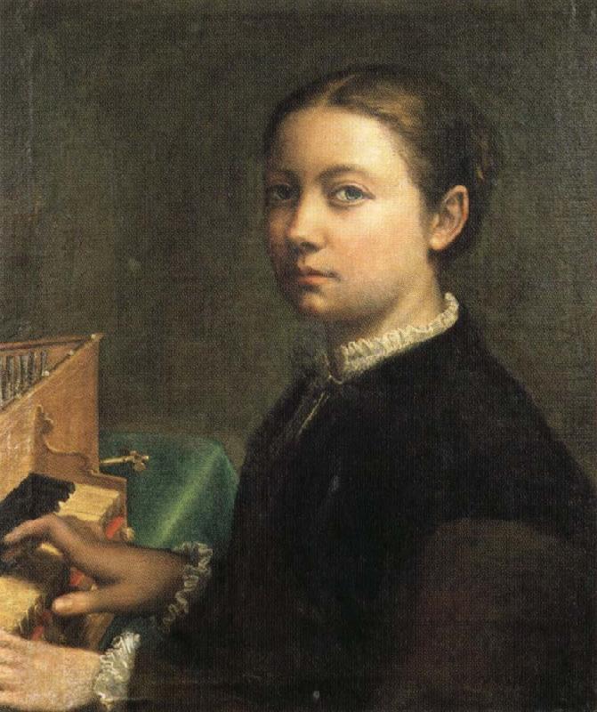 Sofonisba Anguissola Self-Portrait at the Spinet china oil painting image